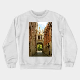 Blinde Ezel St, Bruges Crewneck Sweatshirt